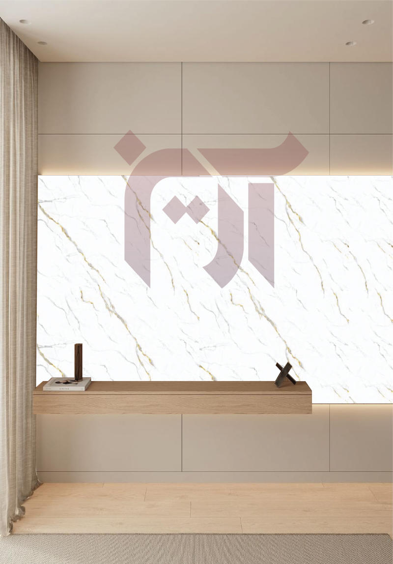 ماربل شیت متالایز مدرن آشپزخانه