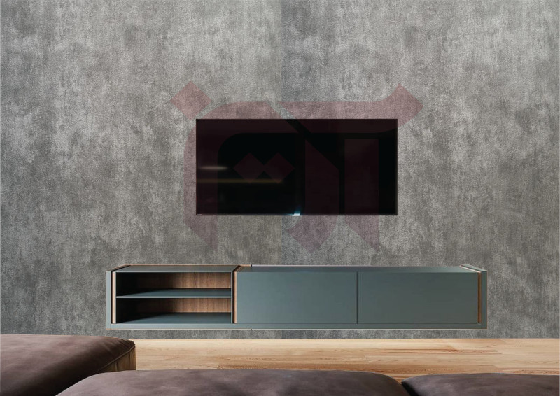 ماربل شیت برجسته پشت تلویزیون