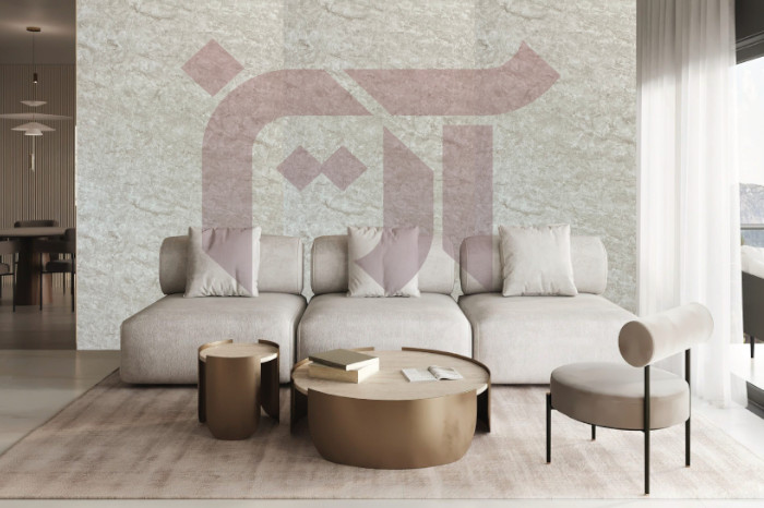 دیوارپوش ماربل شیت برجسته